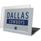 NFL Dallas Cowboys Silver Performance Series MacBook Pro 13in (2020) Case plus Skin