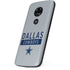 NFL Dallas Cowboys Silver Performance Series Moto E5 Play Skin