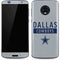 NFL Dallas Cowboys Silver Performance Series Moto G6 Skin