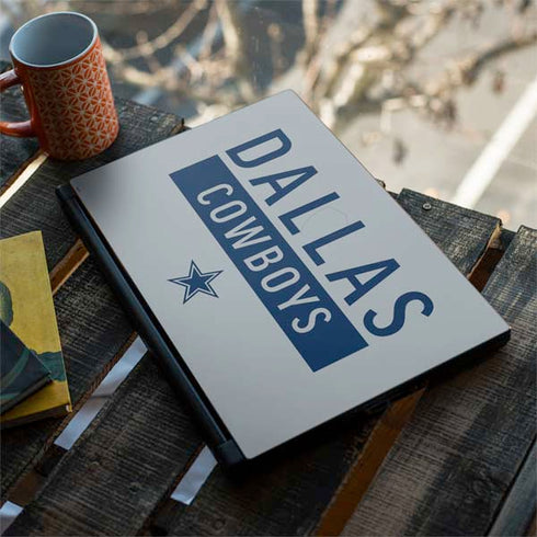 NFL Dallas Cowboys Silver Performance Series MSI GS65 Stealth Laptop Skin
