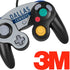 NFL Dallas Cowboys Silver Performance Series Nintendo GameCube Controller Skin