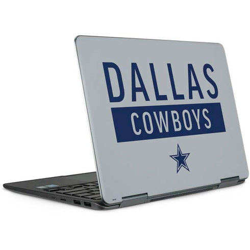 NFL Dallas Cowboys Silver Performance Series Notebook 9 Pro 13in (2017) Skin