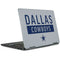 NFL Dallas Cowboys Silver Performance Series Notebook 9 Pro 13in (2017) Skin