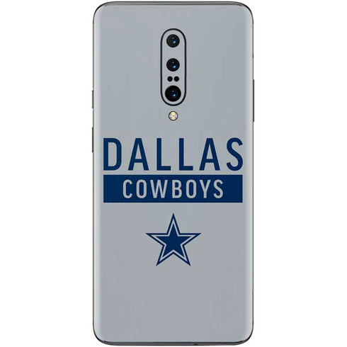 NFL Dallas Cowboys Silver Performance Series OnePlus 7 Pro Skin