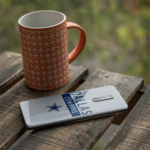 NFL Dallas Cowboys Silver Performance Series OnePlus 7 Pro Skin