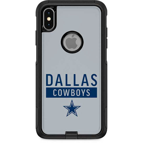 NFL Dallas Cowboys Silver Performance Series Otterbox Commuter iPhone Skin