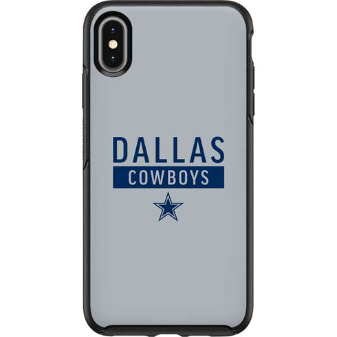 NFL Dallas Cowboys Silver Performance Series Otterbox Symmetry iPhone Skin