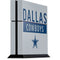 NFL Dallas Cowboys Silver Performance Series PS4 Console Skin