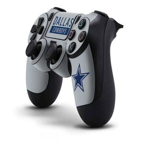 NFL Dallas Cowboys Silver Performance Series PS4 Controller Skin