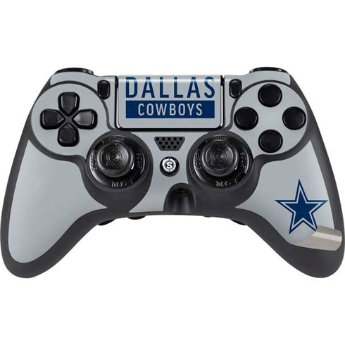 NFL Dallas Cowboys Silver Performance Series PS4/PC SCUF Impact Controller Skin