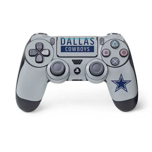 NFL Dallas Cowboys Silver Performance Series PS4 Pro/Slim Controller Skin