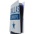 NFL Dallas Cowboys Silver Performance Series PS5 Console Skin