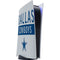 NFL Dallas Cowboys Silver Performance Series PS5 Digital Edition Console Skin