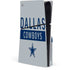 NFL Dallas Cowboys Silver Performance Series PS5 Slim Disk Console Skin
