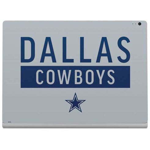 NFL Dallas Cowboys Silver Performance Series Surface Book 2 13.5in Skin