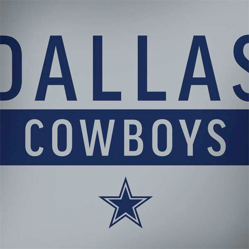 NFL Dallas Cowboys Silver Performance Series Surface Book 2 15in Skin