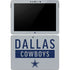 NFL Dallas Cowboys Silver Performance Series Surface Go Skin