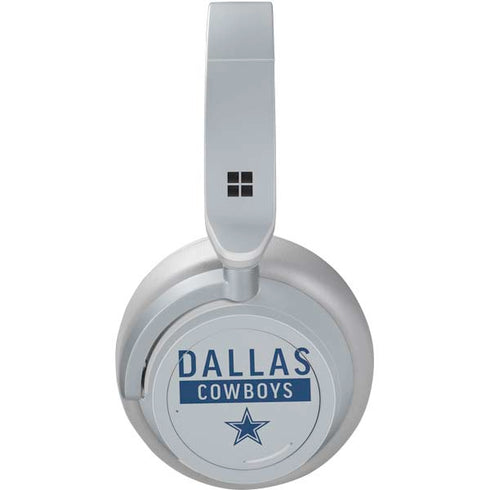 NFL Dallas Cowboys Silver Performance Series Surface Headphones Skin