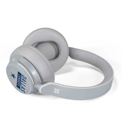 NFL Dallas Cowboys Silver Performance Series Surface Headphones Skin