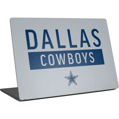 NFL Dallas Cowboys Silver Performance Series Surface Laptop 4 15in Skin