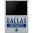NFL Dallas Cowboys Silver Performance Series Surface Pro 6 Skin