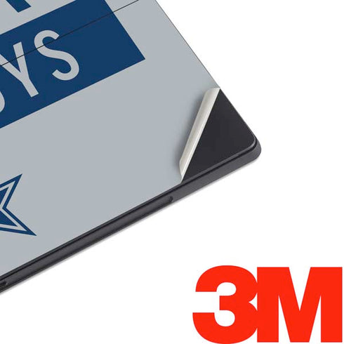 NFL Dallas Cowboys Silver Performance Series Surface Pro 6 Skin