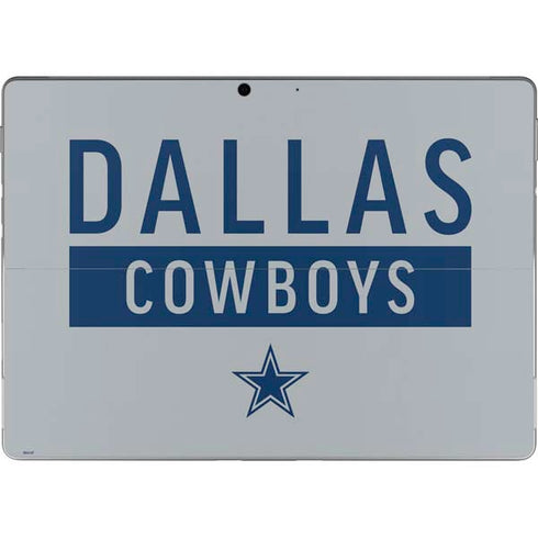 NFL Dallas Cowboys Silver Performance Series Surface Pro 9 Skin