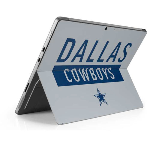 NFL Dallas Cowboys Silver Performance Series Surface Pro 9 Skin