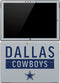 NFL Dallas Cowboys Silver Performance Series Surface Pro (2017) Skin