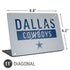 NFL Dallas Cowboys Silver Performance Series Universal Laptop 11in (8.8 x 6.2in) Skin