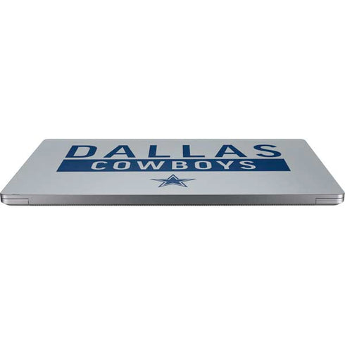 NFL Dallas Cowboys Silver Performance Series Universal Laptop 12in (9.8 x 6.8in) Skin