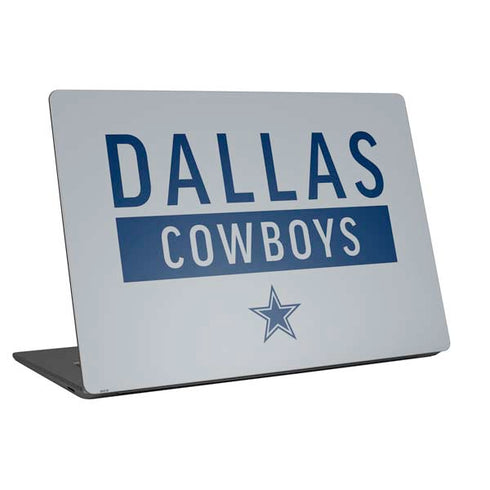 NFL Dallas Cowboys Silver Performance Series Universal Laptop 14in (11.4 x 8.2in) Skin
