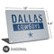 NFL Dallas Cowboys Silver Performance Series Universal Laptop 16in (13 x 9.4in) Skin