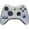 NFL Dallas Cowboys Silver Performance Series Xbox 360 Wireless Controller Skin