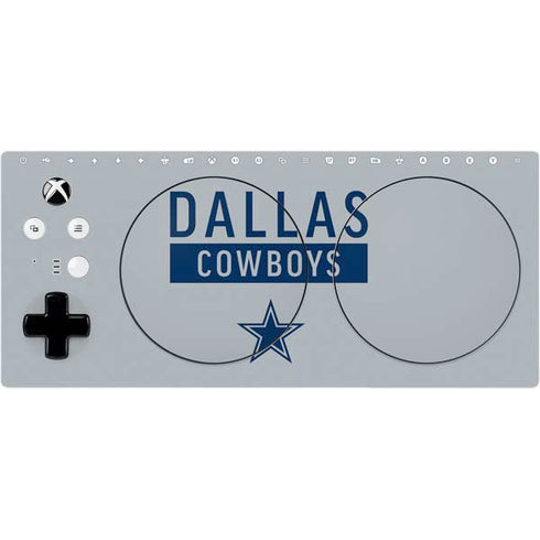 NFL Dallas Cowboys Silver Performance Series Xbox Adaptive Controller Skin