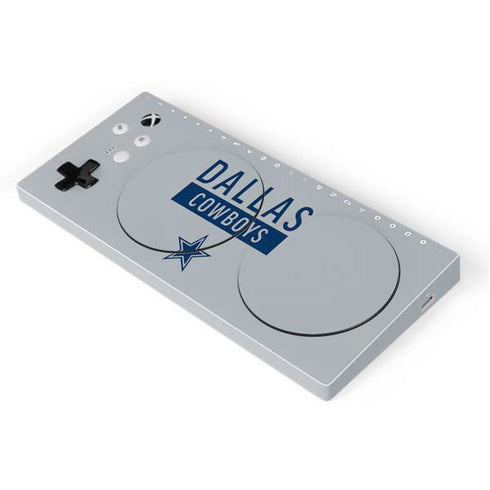 NFL Dallas Cowboys Silver Performance Series Xbox Adaptive Controller Skin