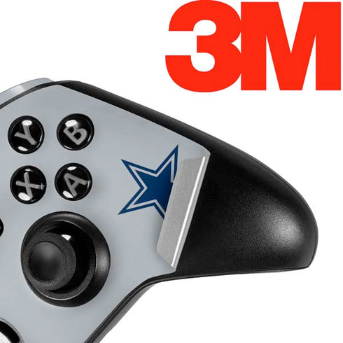 NFL Dallas Cowboys Silver Performance Series Xbox One Elite Controller Skin
