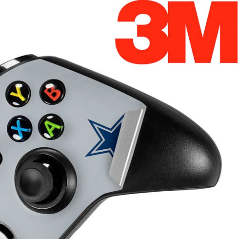 NFL Dallas Cowboys Silver Performance Series Xbox One S Controller Skin