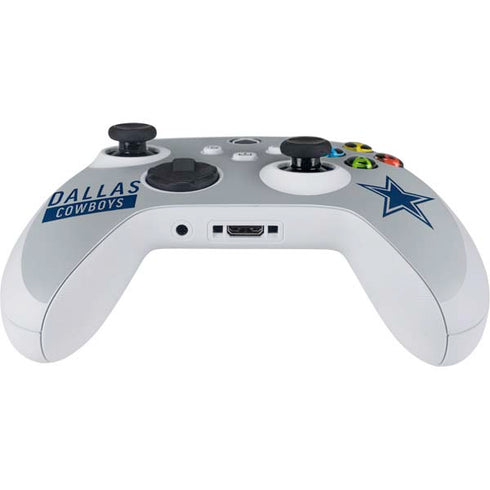 NFL Dallas Cowboys Silver Performance Series Xbox Series S Controller Skin