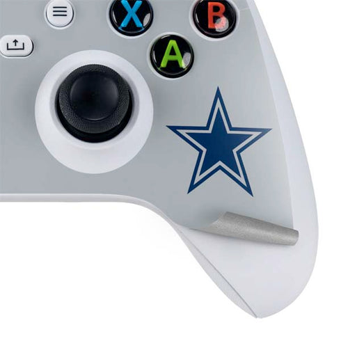 NFL Dallas Cowboys Silver Performance Series Xbox Series S Controller Skin