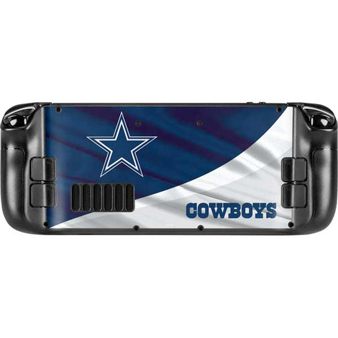 NFL Dallas Cowboys Steam Deck Handheld Gaming Computer Skin