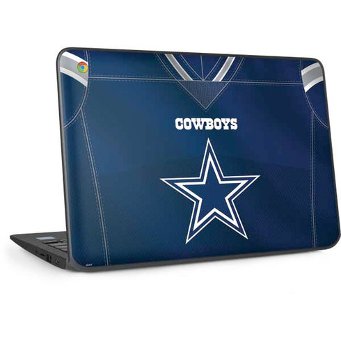 NFL Dallas Cowboys Team Jersey HP Chromebook Skin