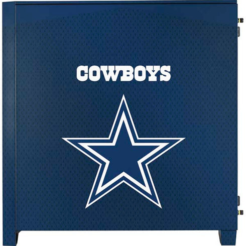 NFL Dallas Cowboys Team Jersey Corsair 4000D Tempered Glass Mid-Tower ATX Case Skin