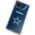 NFL Dallas Cowboys Team Jersey Galaxy A12 Clear Case