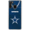 NFL Dallas Cowboys Team Jersey Galaxy A21 Clear Case