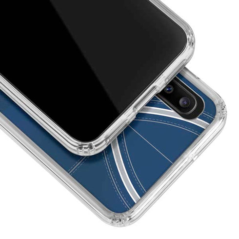 NFL Dallas Cowboys Team Jersey Galaxy A30 Clear Case