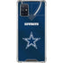 NFL Dallas Cowboys Team Jersey Galaxy A71 5G Clear Case
