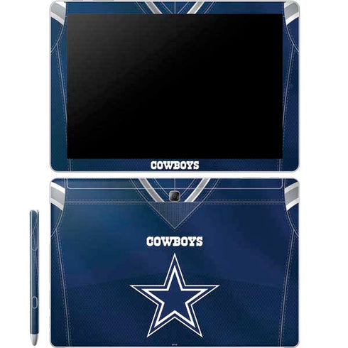 NFL Dallas Cowboys Team Jersey Galaxy Book 12in Skin