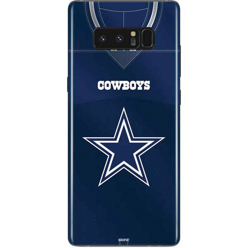 NFL Dallas Cowboys Team Jersey Galaxy Note 8 Skin