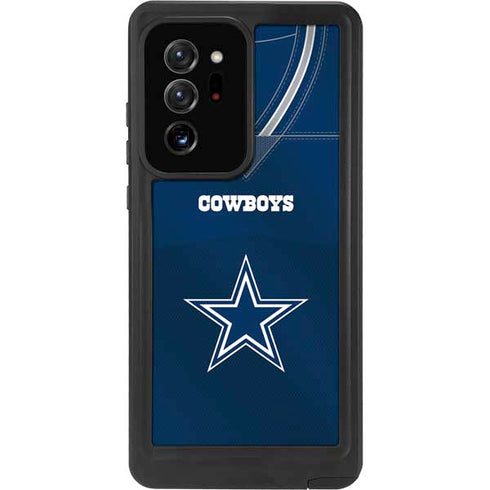 NFL Dallas Cowboys Team Jersey Galaxy Note20 Ultra 5G Waterproof Case